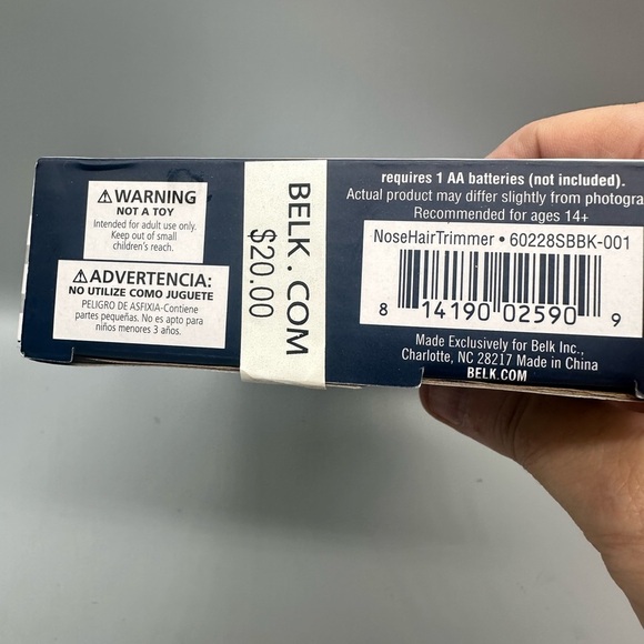 Saddlebred Essentials Personal Groomer - Black and Silver - Picture 3 of 6